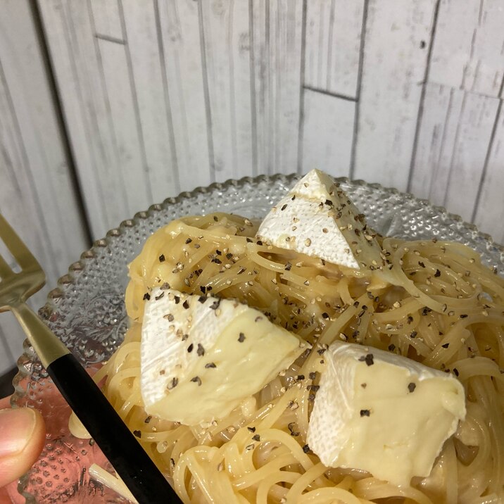 ピーナッツバターチーズパスタ